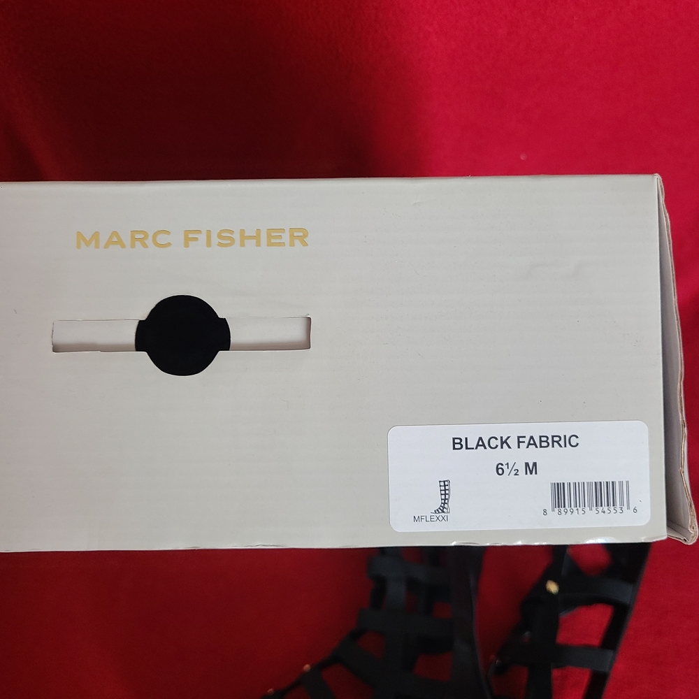 Marc Fisher Black Gladiator Sandals - Picture 5 of 5